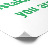 我々は皆ミスをする ポスター (角)