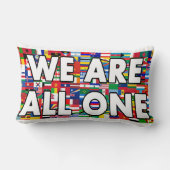 我々は皆一つだ ランバークッション (裏面)