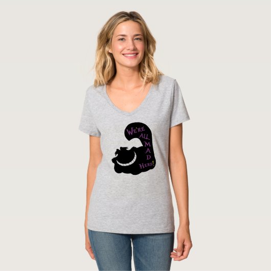 我々は皆不機嫌はこちらTシャツ Tシャツ (正面フル)