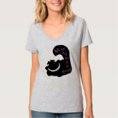 我々は皆不機嫌はこちらTシャツ Tシャツ (正面)