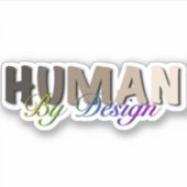 我々は皆人間だ シール (正面)