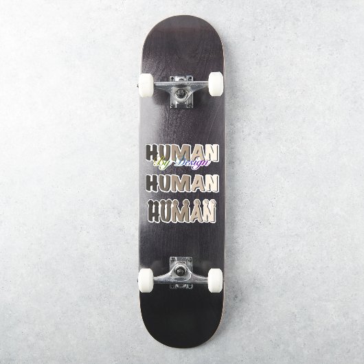 我々は皆人間だ | 1つのグローバルコミュニティ シール (スケートボード)