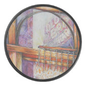 我々は皆同じ光飛んでいるをのまわりに持っている。 アイスホッケーパック (正面)