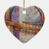 我々は皆同じ光飛んでいるをのまわりに持っている。 セラミックオーナメント (裏面)