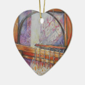 我々は皆同じ光飛んでいるをのまわりに持っている。 セラミックオーナメント (左)