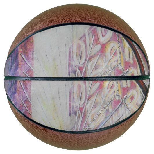 我々は皆同じ光飛んでいるをのまわりに持っている。 バスケットボール (正面)