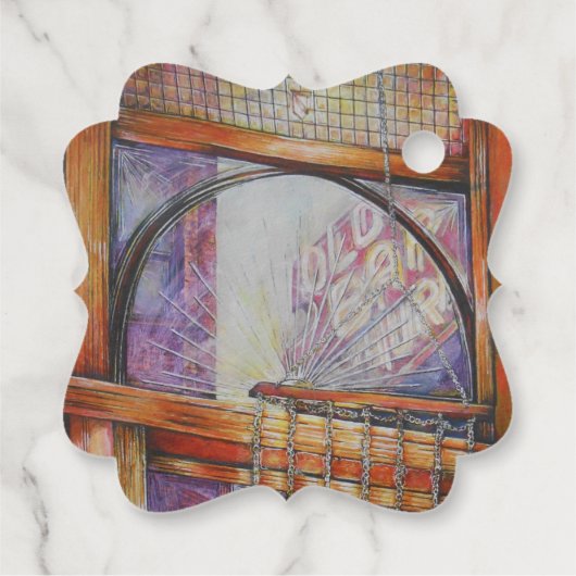 我々は皆同じ光飛んでいるをのまわりに持っている。 フェイバータグ (裏面)