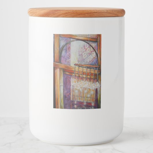 我々は皆同じ光飛んでいるをのまわりに持っている。 フードラベル (正面)