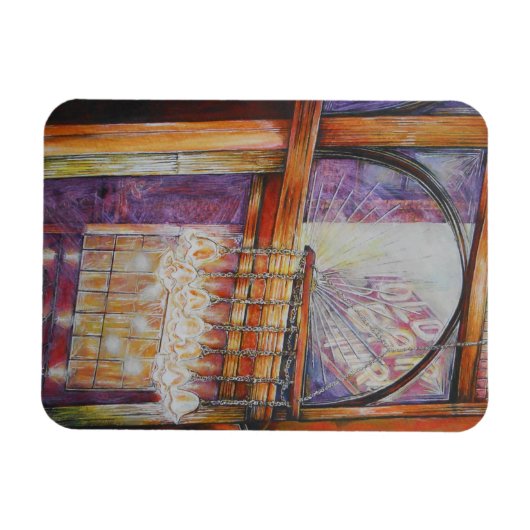 我々は皆同じ光飛んでいるをのまわりに持っている。 マグネット (横)