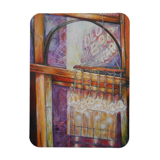 我々は皆同じ光飛んでいるをのまわりに持っている。 マグネット (縦)