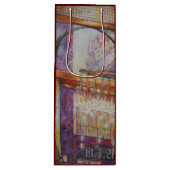 我々は皆同じ光飛んでいるをのまわりに持っている。 ワインギフトバッグ (正面)