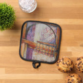 我々は皆同じ光飛んでいるをのまわりに持っている 鍋敷き (トップダウン)