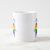 我々は皆平等だ ジャンボコーヒーマグカップ (正面)