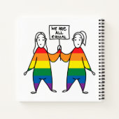 我々は皆平等だ ノートブック (裏面)