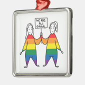 我々は皆平等だ メタルオーナメント (左)