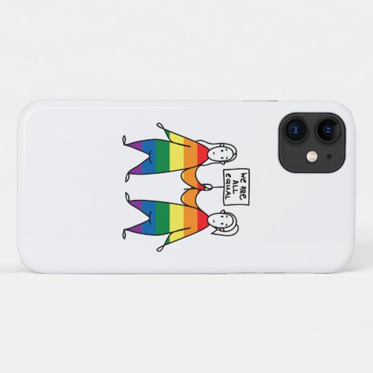 我々は皆平等だ Case-Mate iPhoneケース (裏面(横))