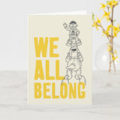 我々は皆所属している カード (黄色い花)