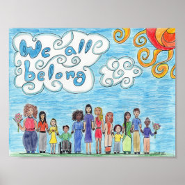 我々は皆所属している ポスター