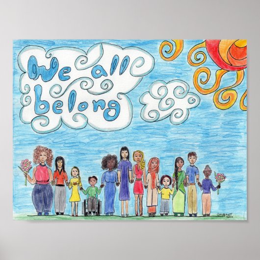 我々は皆所属している ポスター (正面)