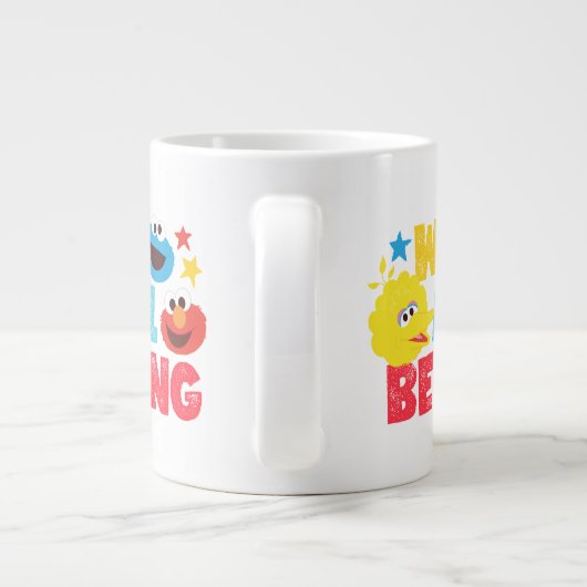 我々は皆星に属している ジャンボコーヒーマグカップ (裏面)