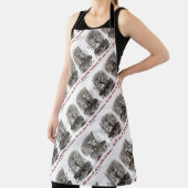 我々は皆鏡のような存在ワンダーランドに住んでいる エプロン (インサイチュ)