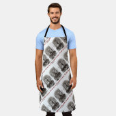 我々は皆鏡のような存在ワンダーランドに住んでいる エプロン (着用した状態)