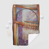 我々は皆飛んでいる同のまわりにじ光だ ゴルフタオル (インサイチュ)