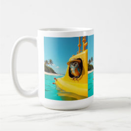 我々は皆黄色の潜水艦おもしろいマグカップに住んでいる コーヒーマグカップ