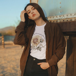 我々は皆黄金のひまわり Tシャツ