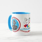 我々は皆、同じ1赤で泣いている マグカップ (正面左)