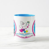 我々は皆、同じ1 Pink_ マグカップ (中央)