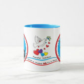 我々は皆、同じ2赤で泣いている マグカップ (中央)