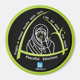 我々は皆、同じ3_3インチのラウンドマグネットを泣く マグネット