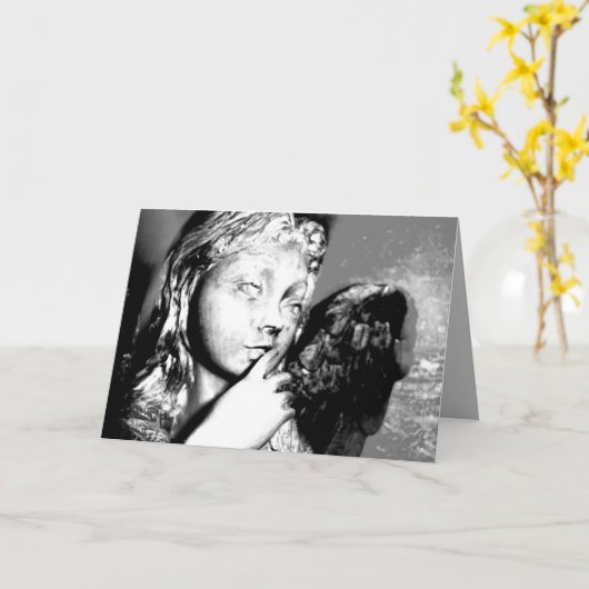 我々は皆、最も深い悔やみや弔慰で進む カード (黄色い花)