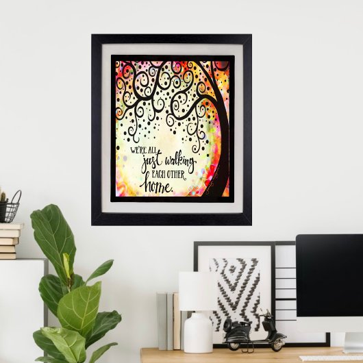 我々は皆、歩くお互い家にいる ポスター