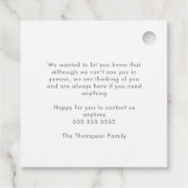 我々は皆、親切なハート フェイバータグ (裏面)