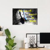 我々は皆、輝くつもりである ポスター (ホームオフィス)