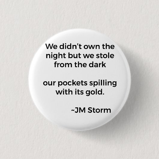 我々は盗んだ 缶バッジ (正面)