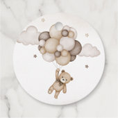 我々は直ぐにラウンドメッセージカードを待つことができる フェイバータグ (裏面)