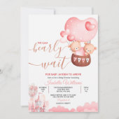 我々は真っ白に待つことができる 招待状 (正面)