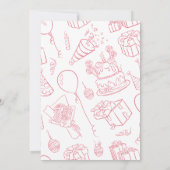 我々は真っ白に待つことができる 招待状 (裏面)