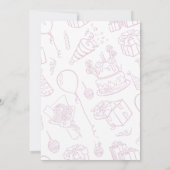 我々は真っ白に待つことができる 招待状 (裏面)