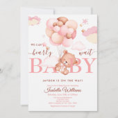 我々は真っ白に待つことができる 招待状 (正面)