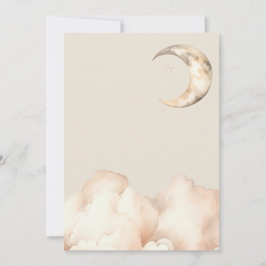 我々は真摯に待つことができるテディベア招待状 招待状 (裏面)