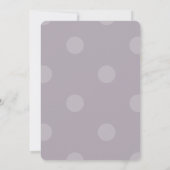 我々は真摯に待つことができるテディベア赤ちゃんシャワー 招待状 (裏面)