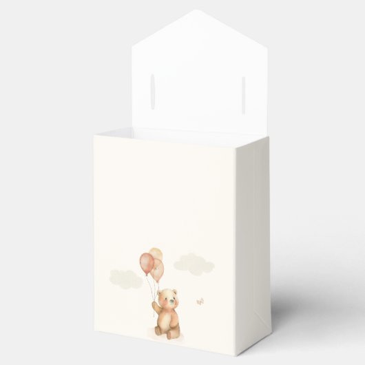 我々は真摯に待つことができる中性の赤ちゃんシャワー フェイバーボックス (オープン)