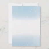 我々は真摯に待つことができる – 男の赤ちゃん 招待状 (裏面)