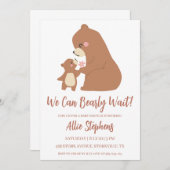 我々は真珠のように待つことができる森の招待状 招待状 (正面/裏面)