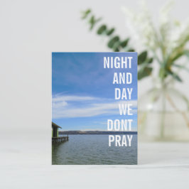 我々は祈ない ポストカード