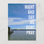 我々は祈ない ポストカード (正面)